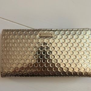 Kate Spade gold wallet